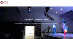 Desktop Screenshot of portafoliocultural.org